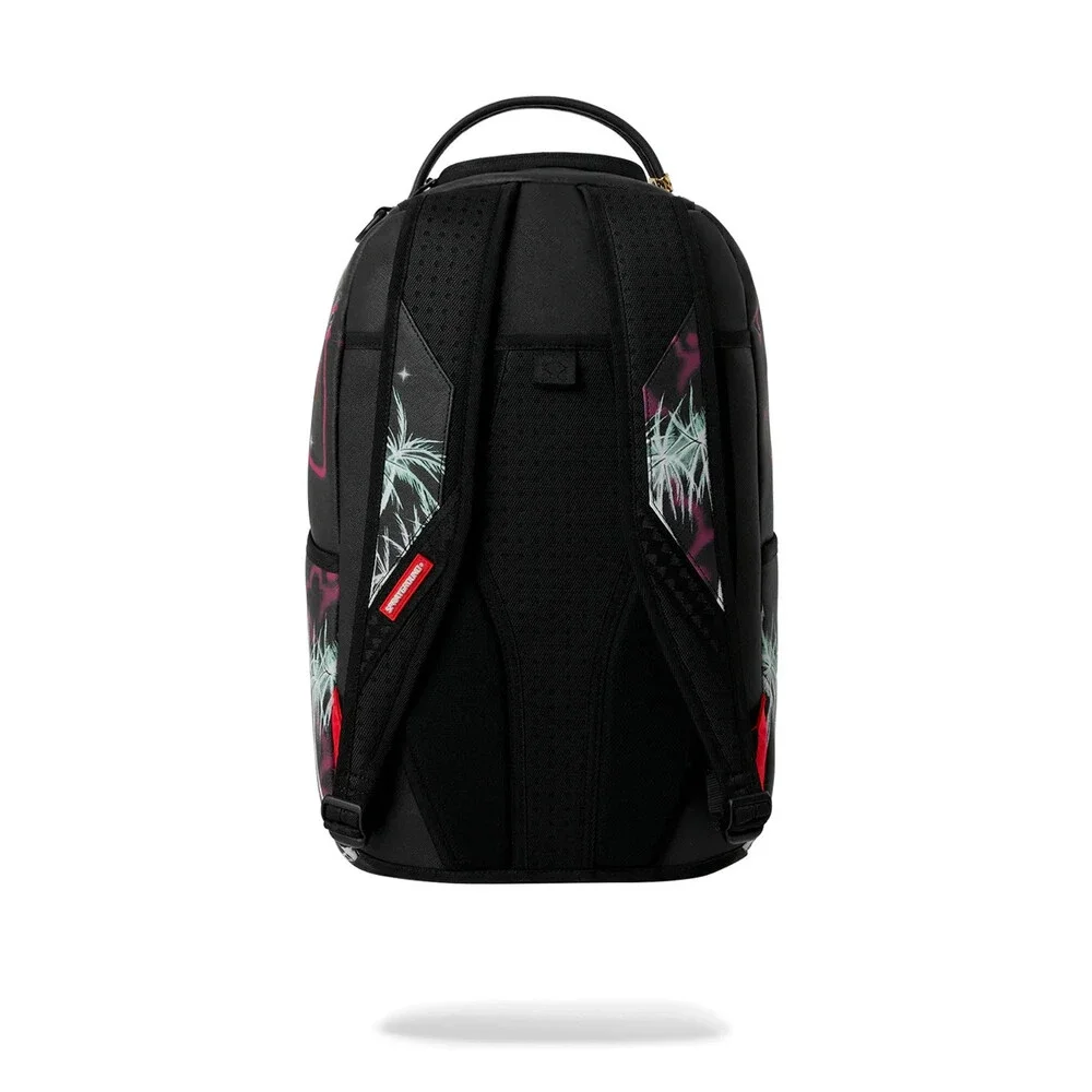 Spray Session Backpack Multi Airbrused Shark Graphic Adjustable Strap SPR326